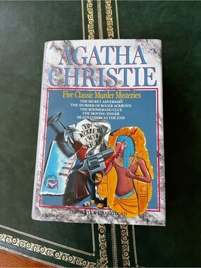 Hardcover Book Agatha Christie: Five Classic Murder Mysteries